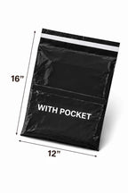 Customized Courier Bags with Pocket - Multiple Sizes (Packs)
