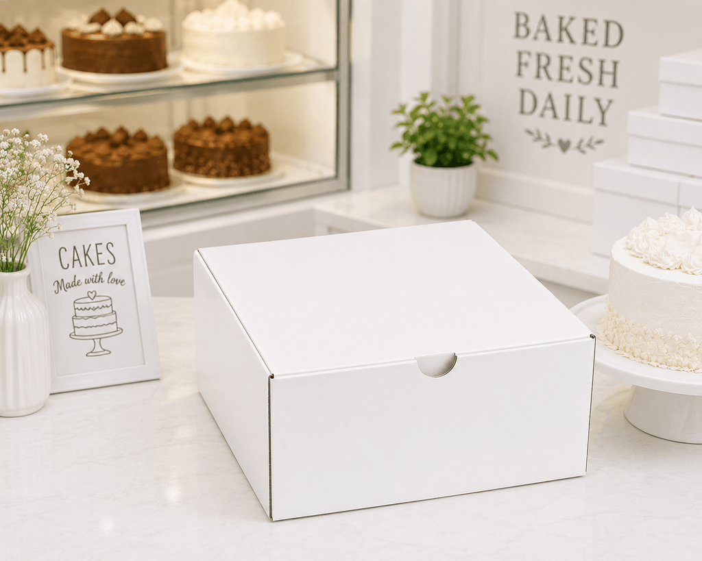 1 Pound Corrugated Cake Box