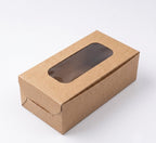2 Brownie Box with Transparent Lid