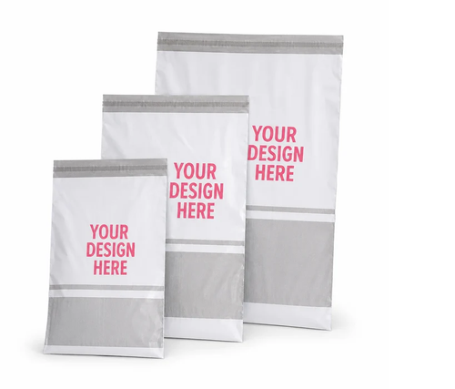 Customized Courier Bags with Pocket - Multiple Sizes