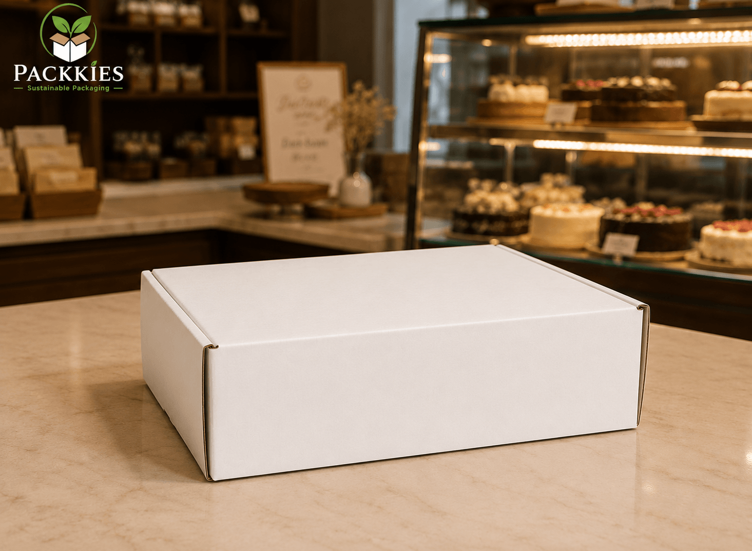 2 Pound Corrugated Cake Box