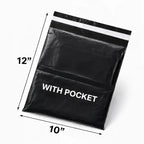 Customized Courier Bags with Pocket - Multiple Sizes (Packs)