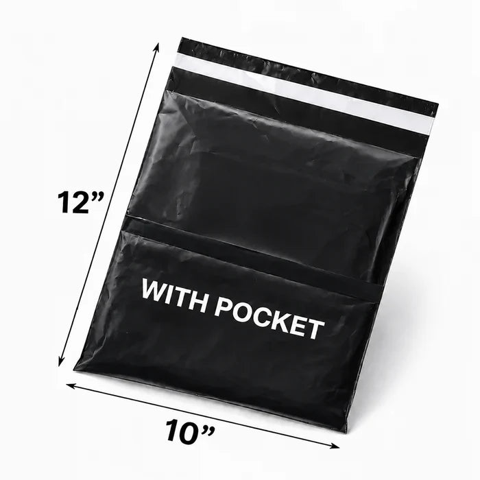 Customized Courier Bags with Pocket - Multiple Sizes