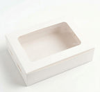 6 Brownie Box with Transparent Lid