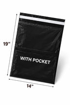 Customized Courier Bags with Pocket - Multiple Sizes (Packs)