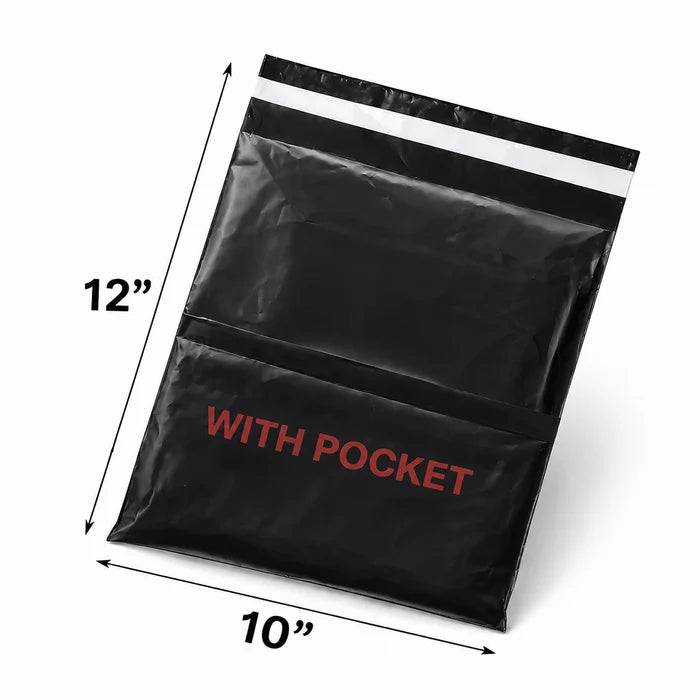 Customized Courier Bags with Pocket - Multiple Sizes