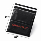 Customized Courier Bags with Pocket - Multiple Sizes (Packs)