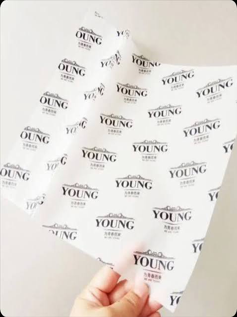 Customized Printed Butter Paper Sheets