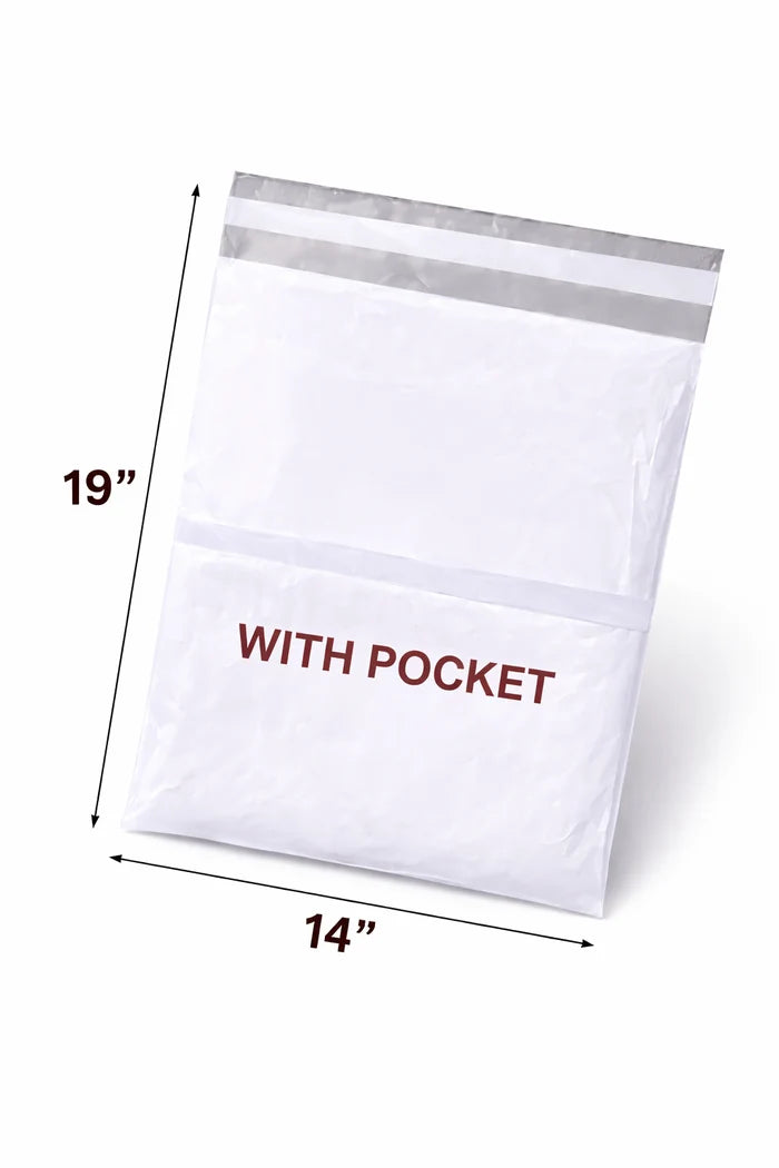 Customized Courier Bags with Pocket - Multiple Sizes