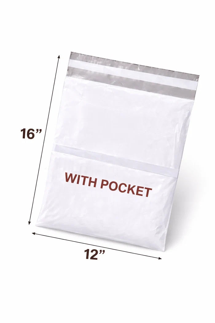 Customized Courier Bags with Pocket - Multiple Sizes