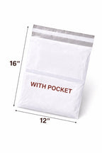 Customized Courier Bags with Pocket - Multiple Sizes (Packs)