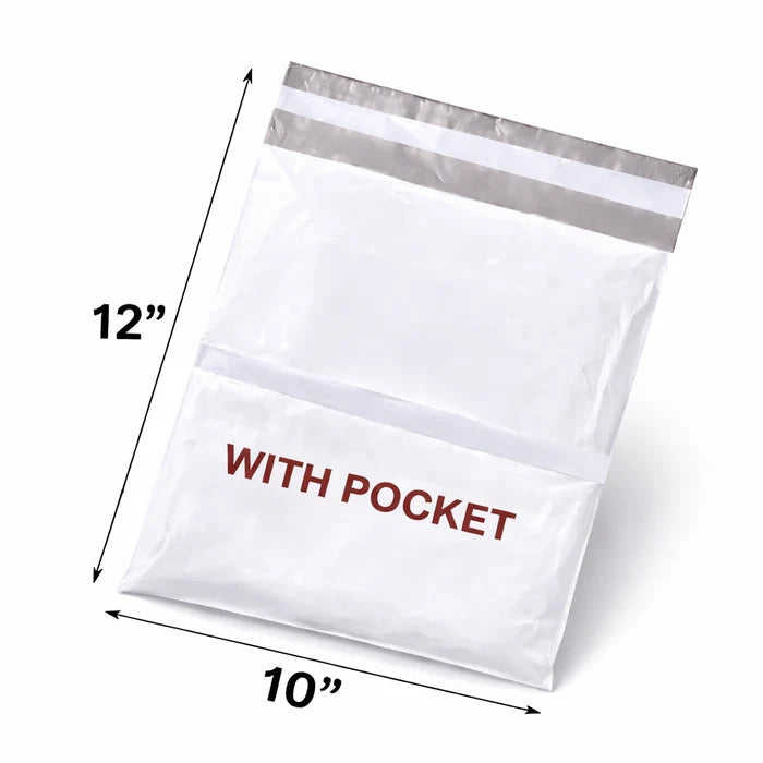 Customized Courier Bags with Pocket - Multiple Sizes