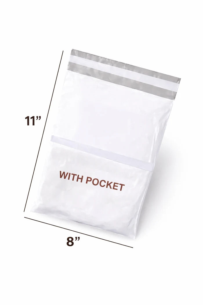 Customized Courier Bags with Pocket - Multiple Sizes