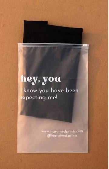 Plain Frosted Zipper Bags (Packs) - Multiple Sizes