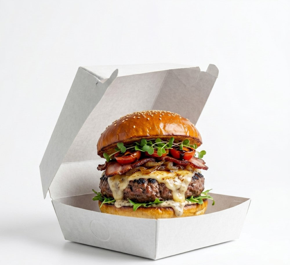 Clamshell Burger Box