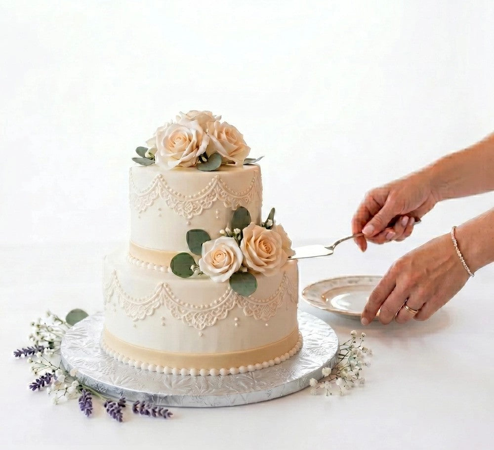 Silver Cake Drum Board