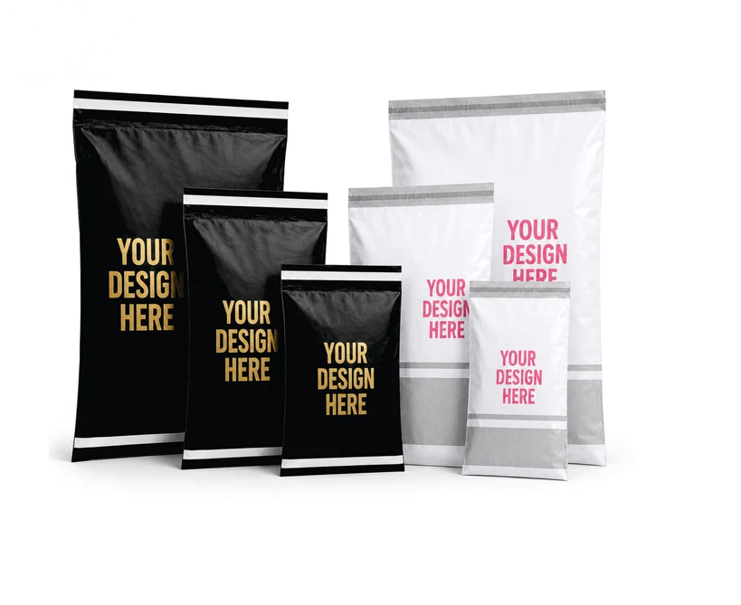 Customized Courier Bags with Pocket - Multiple Sizes