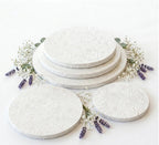 White Cake Drum Board