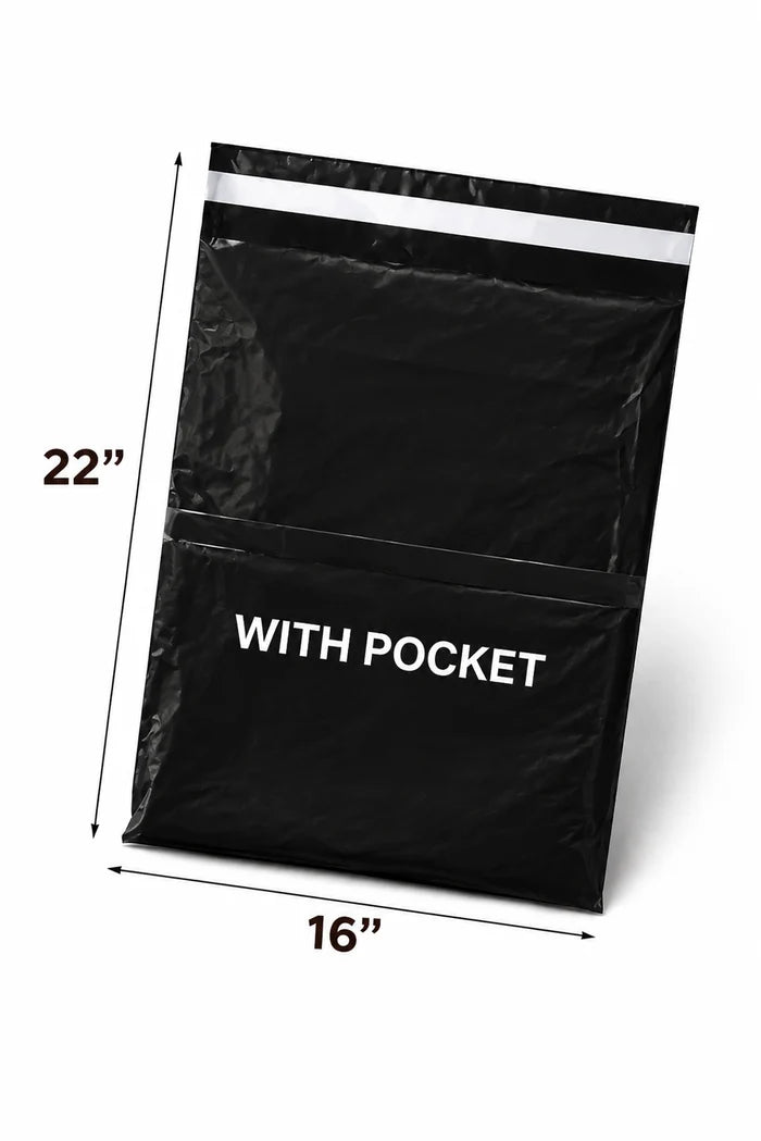 Customized Courier Bags with Pocket - Multiple Sizes