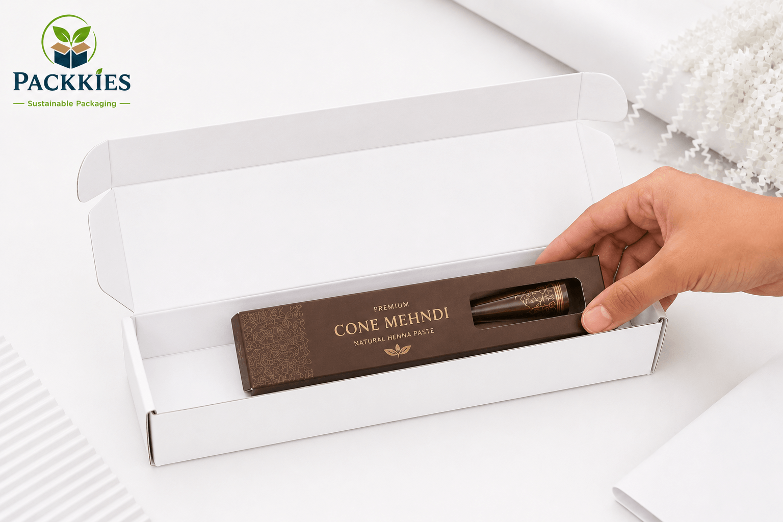 Cone Mehndi Ecommerce Box