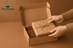 Flatex E-commerce Box - 12 by 9 by 2.5 - Brown (Packs)
