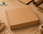 Mega E-Commerce Box - 15 by 12 by 3.5 - Brown (Packs)
