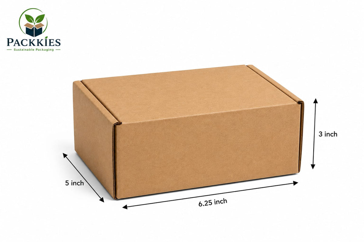 Mini Mover Mailer E-commerce Box - 6.25 by 5 by 3