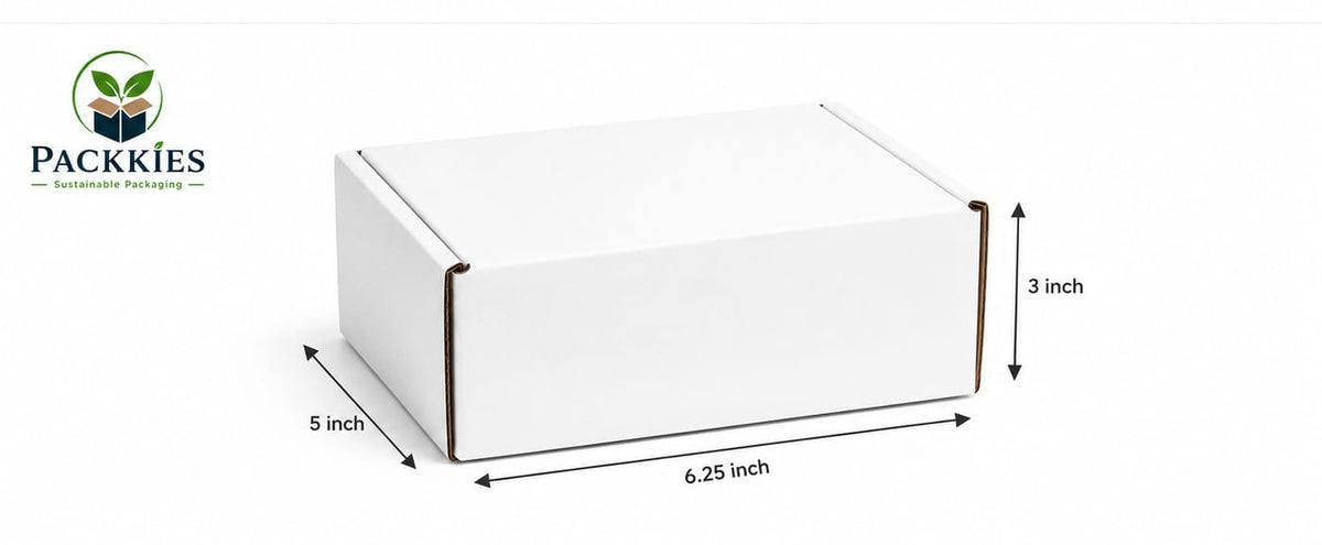 Mini Mover Mailer E-commerce Box - 6.25 by 5 by 3