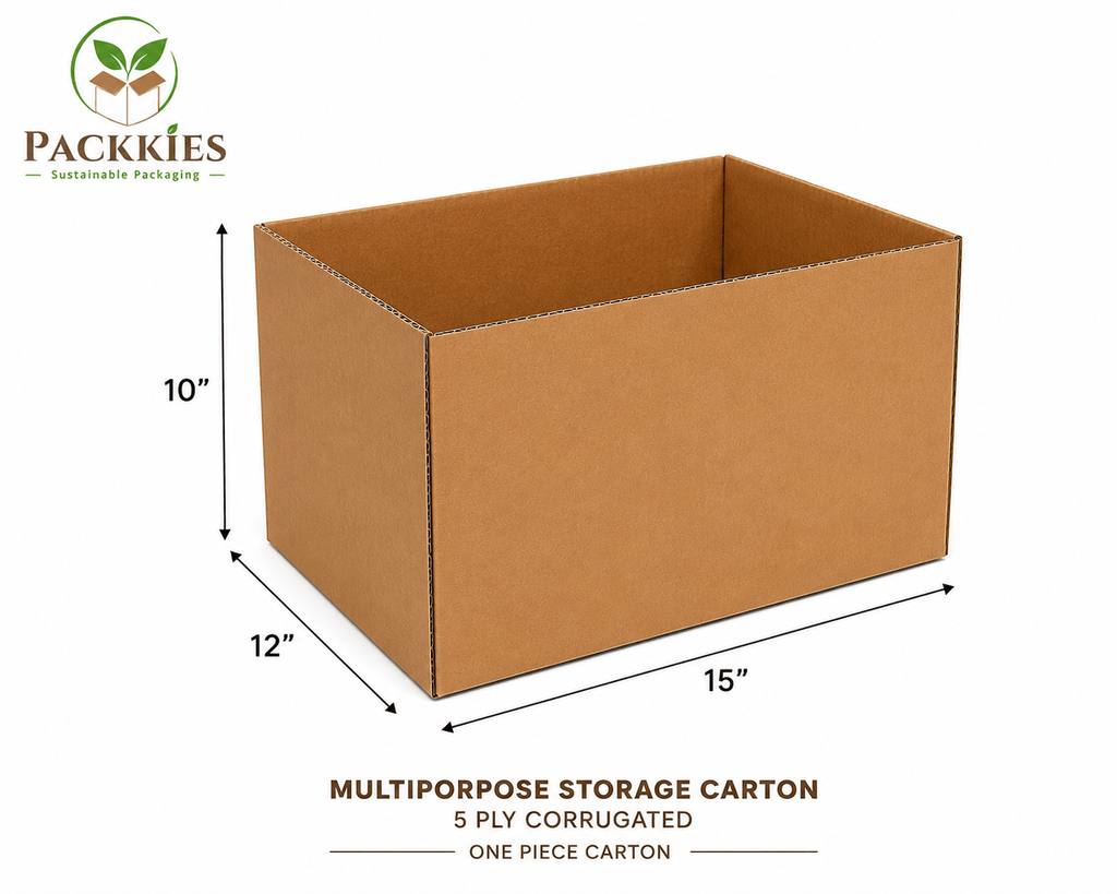 Multipurpose Storage Carton– Strong & Reliable Packaging Solution (5 PLY)