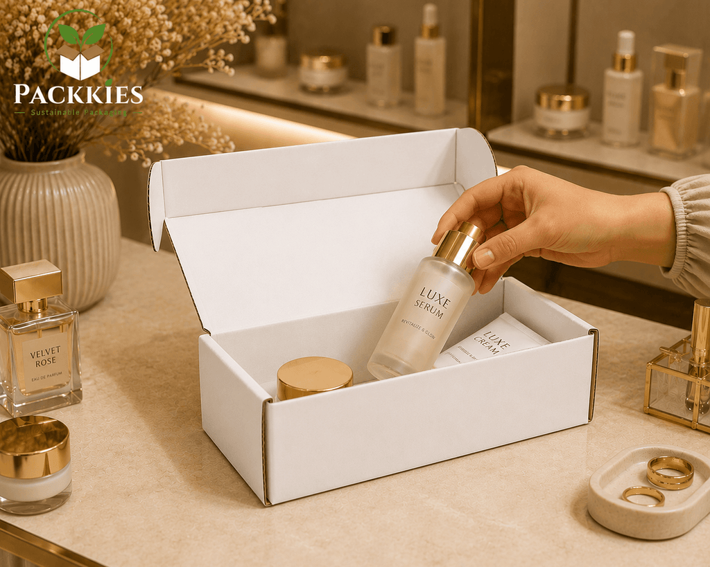 Premium Corrugated Cosmetic Packaging Box