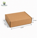 Premium Corrugated Mailer Box - 10 by 8 by 3.5