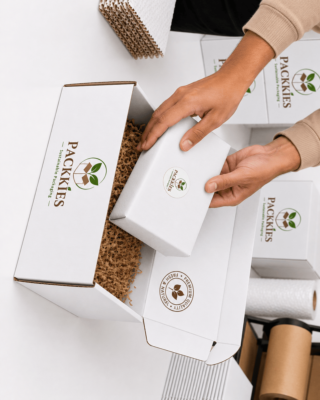 Premium Corrugated Mailer E-Commerce Box