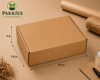 Prime Pack E-commerce Box - 9.5 by 7.5 by 3 - Brown (Packs)