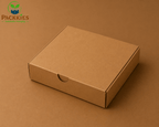 Small Pizza Box - 8 by 8 by 2 - Brown (Packs)